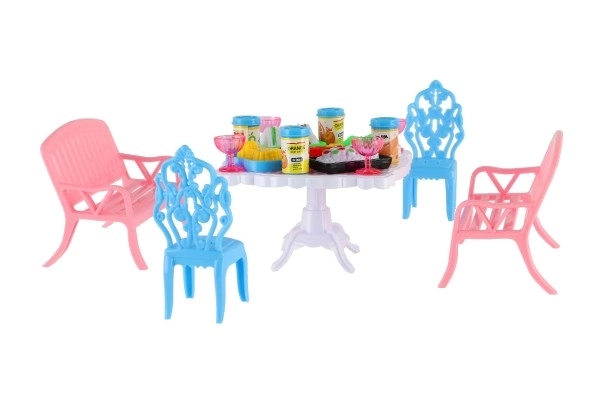 Doll Furniture Set - Table and Chairs