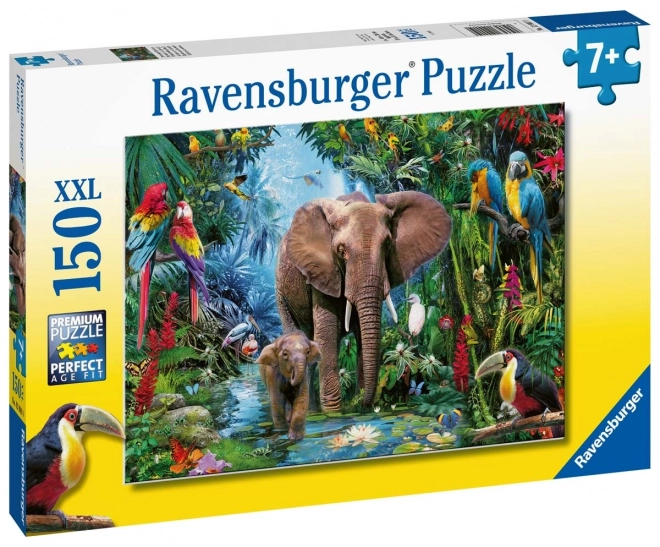 Ravensburger Jungle Elephants Puzzle 150 Pieces