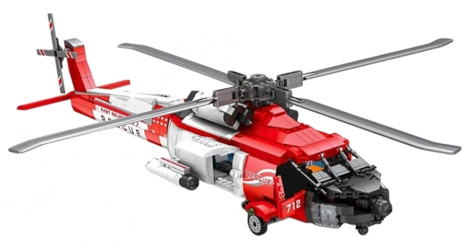 Helicopter Building Block Set