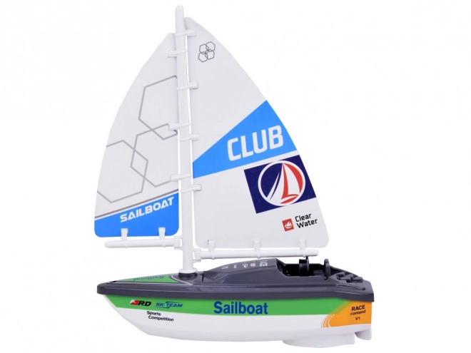 Colorful Sailboat Battery Operated Toy