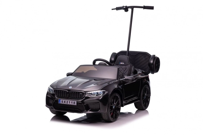 Battery Operated BMW M5 Car with Parent Platform Black Lacquered