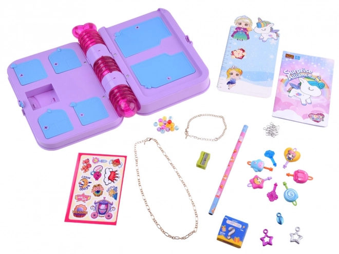 Magical Secret Diary with Lock and Stickers