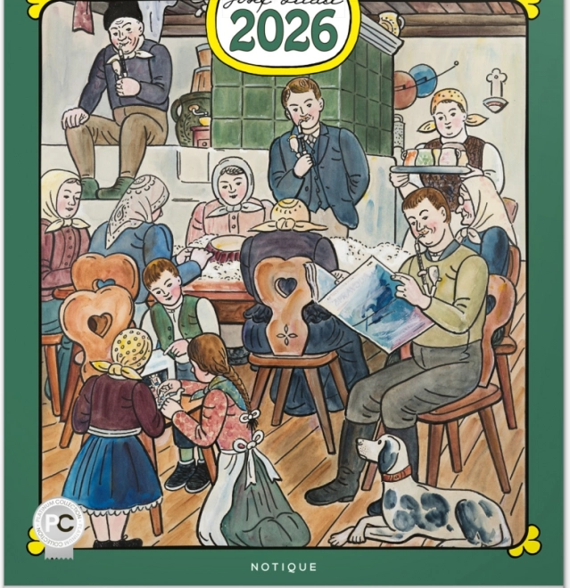 wall calendar Josef Lada 2026