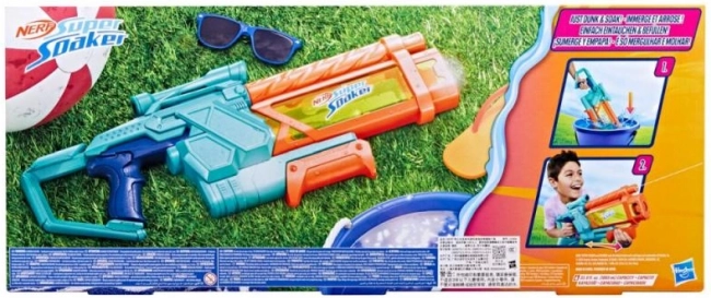 Water Blaster Nerf Super Soaker Mega Dunk Fill