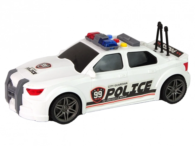 Police Sports Car with Sound Effects 1:16 Scale