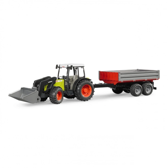 Bruder Tractor with Loader and Trailer