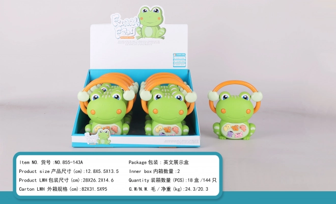 Frog Piano with Light and Sound Effects