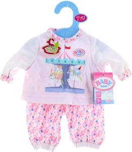 Pajamas for Dolls BABY born 43 cm