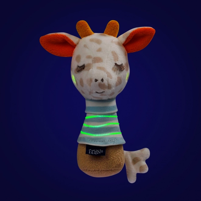 Rattling Plush Giraffe for Infants