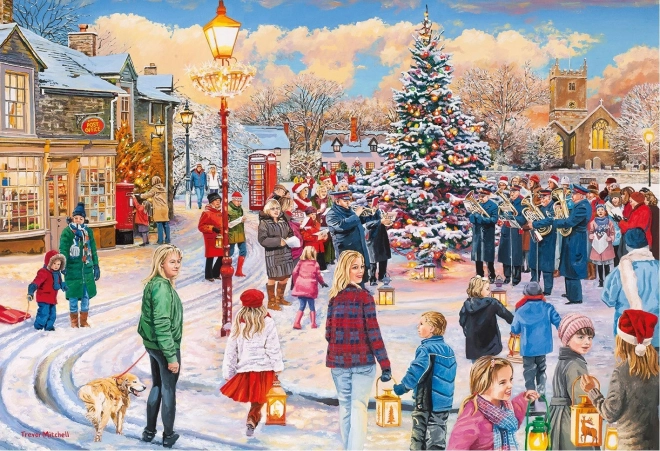 Gibsons Village Celebrations Puzzle Set 4x500 Pieces