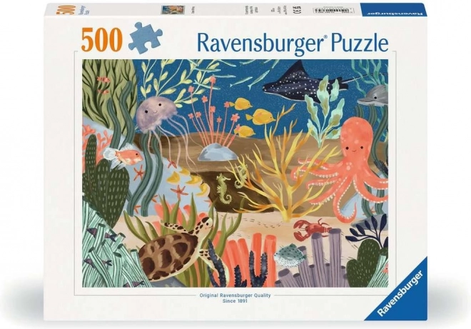 Puzzle Ocean Whimsy 500 pieces Ravensburger
