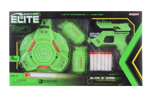 Glow-in-the-Dark Target Shooting Set