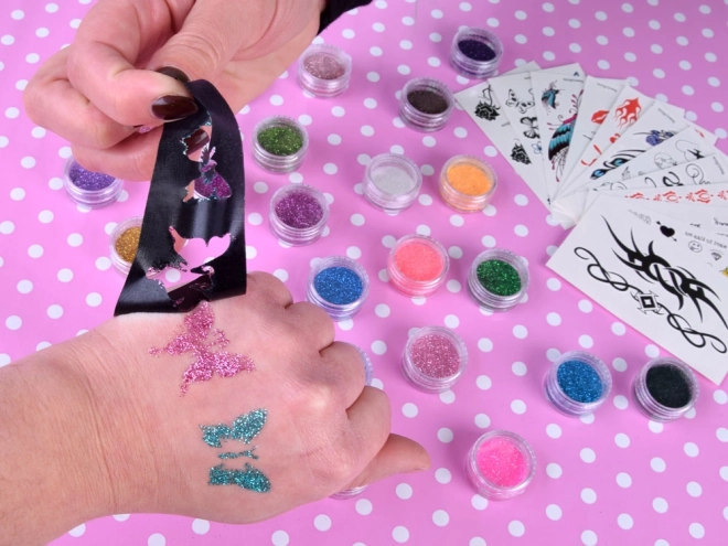 Glitter Tattoo Kit for Kids