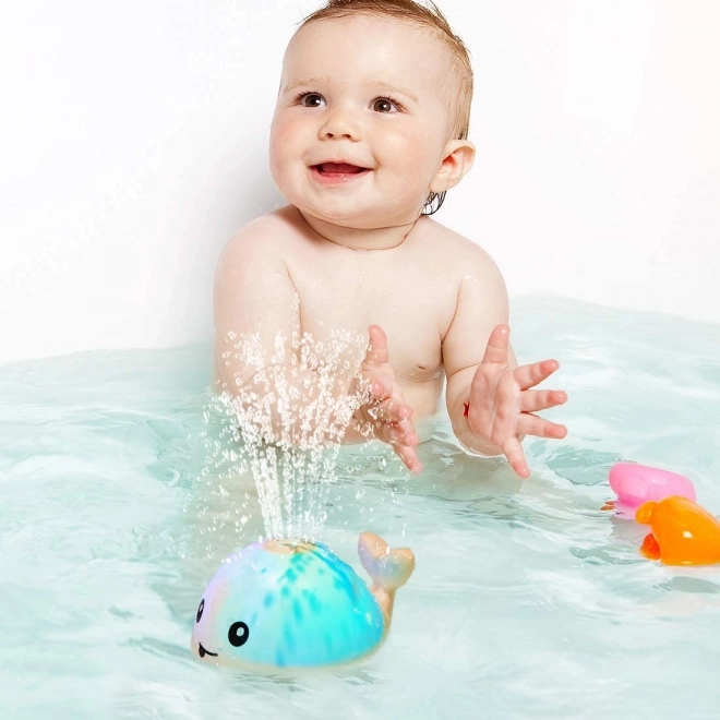 Whale Bath Fountain Toy – white