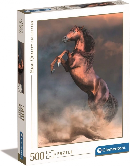 Clementoni Puzzle 500 Pieces Wild Red Stallion