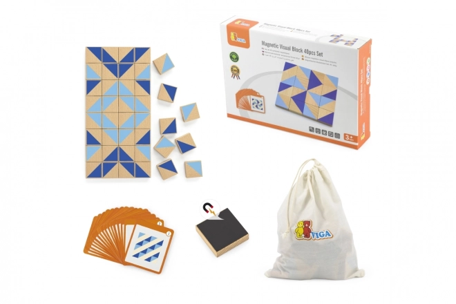 Wooden Magnetic Tangrams