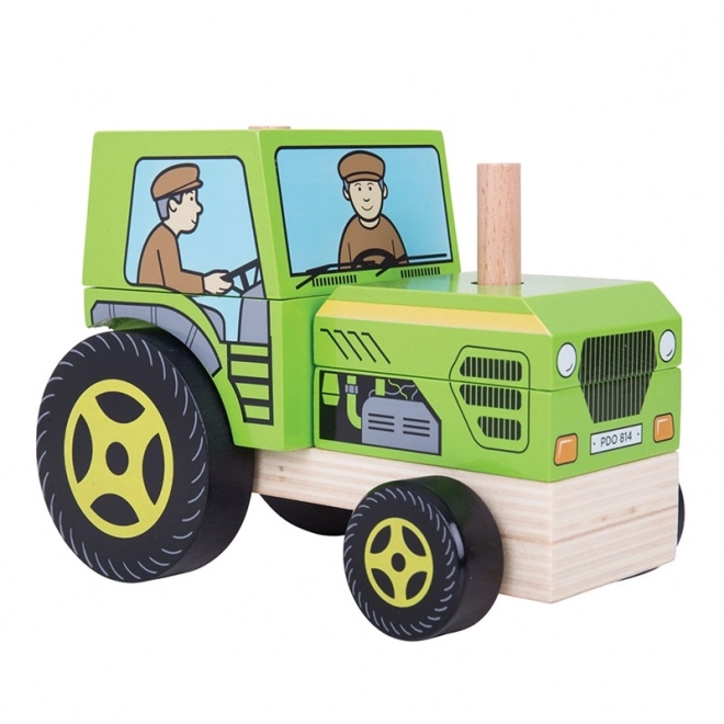 Bigjigs Baby Stackable Tractor