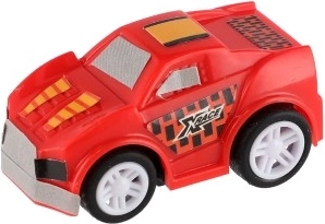 Surprise Ball with Plastic Car 5 cm with Pull-Back