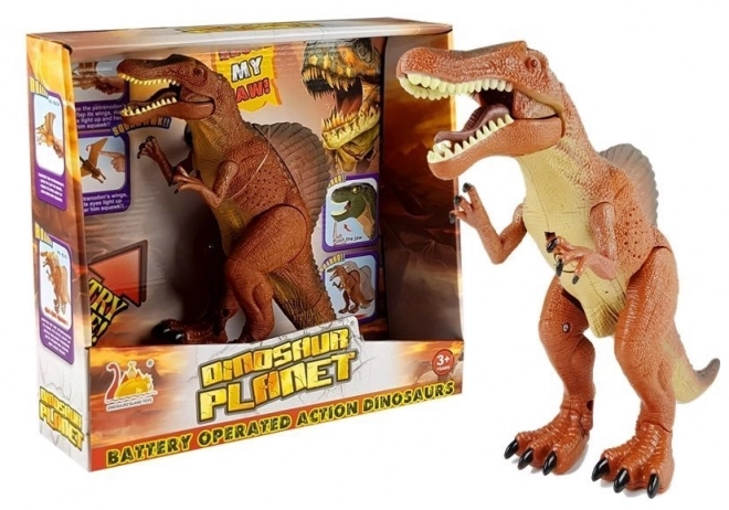 Large Battery-Powered Roaring Tyrannosaurus Toy