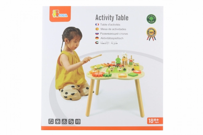 Wooden Activity Table