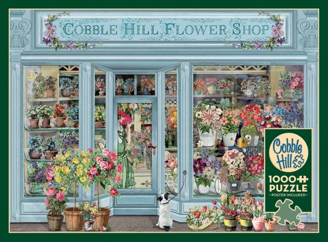 Cobble Hill Paris Flowers Puzzle 1000 Pieces