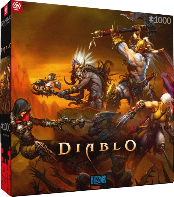 Good Loot puzzle diablo - heroes battle 1000 pieces