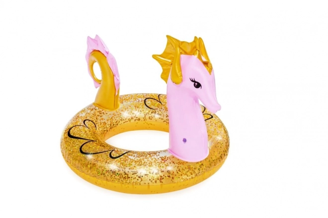 kids seahorse swimming ring