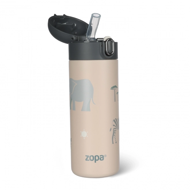 Safari Thermos with Straw 400 ml