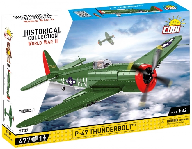 Second World War P-47 Thunderbolt Model