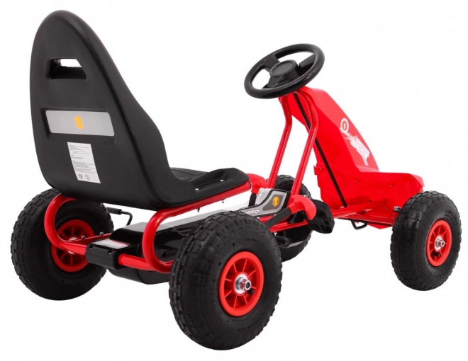 Pedal Go-Kart Champion for Kids 3+ Red