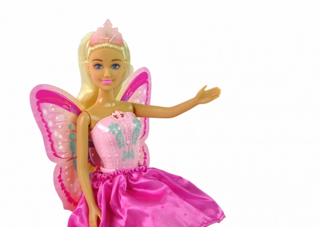 Anlily Fairy Doll with Pink Wings