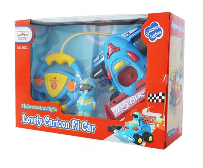 Remote Control Kids Formula Car Blue