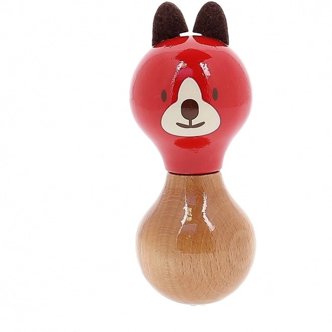 Vilac Wooden Rattle Dog Lucien