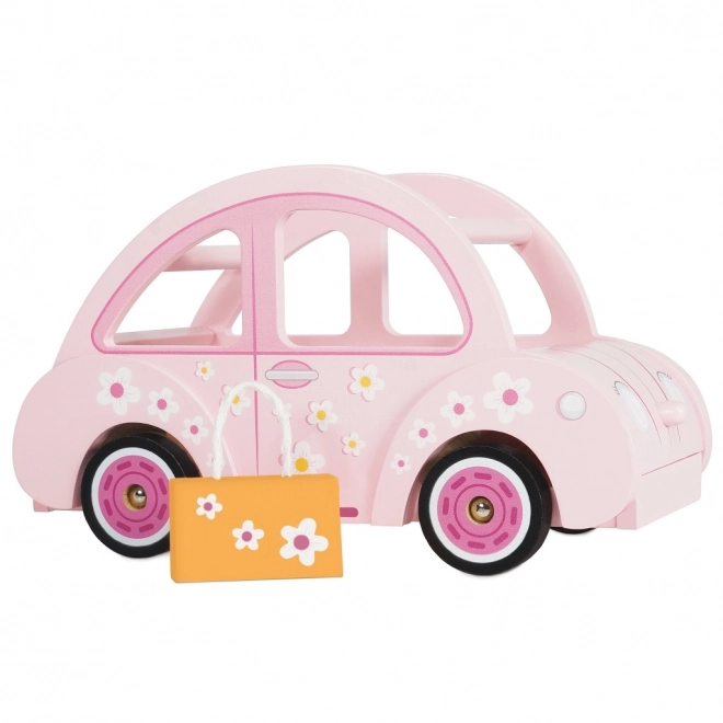 Le Toy Van Pink Retro Car