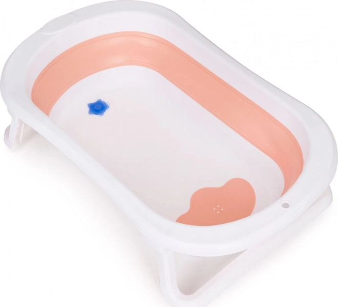 Ecotoys Foldable Baby Bathtub, Pink