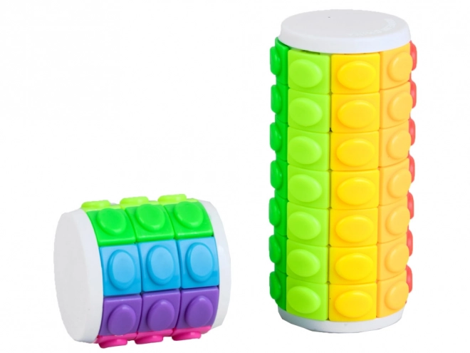 Colorful Rotating Puzzle Cups