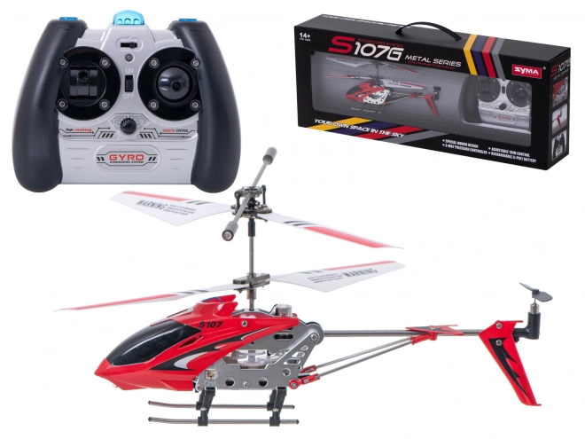 Remote Controlled Helicopter SYMA S107G Blue – Red