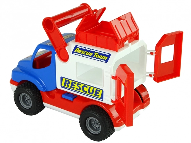 Rescue Car Blue White