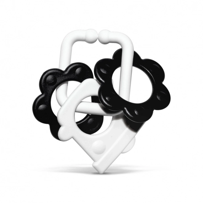 Teething Toys - 4 Shapes in Black and White