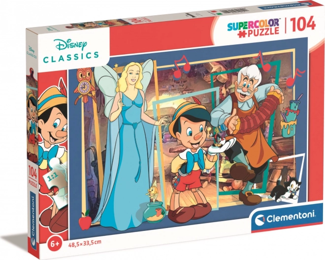 Clementoni Puzzle 104 Pieces - Pinocchio