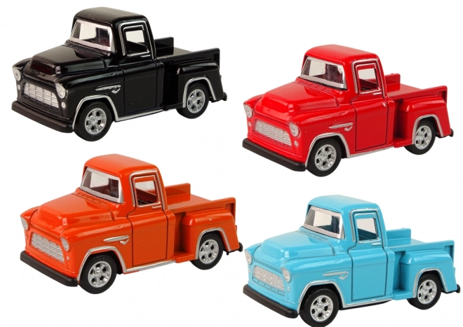 Friction Drive Toy Car Pickup in Four Colors