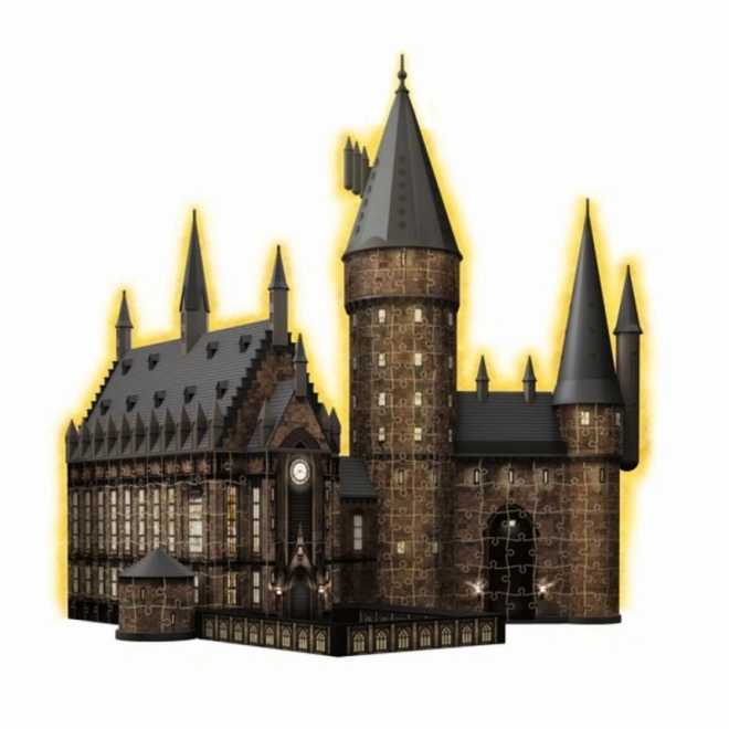 Hogwarts Castle Great Hall Night Edition Puzzle