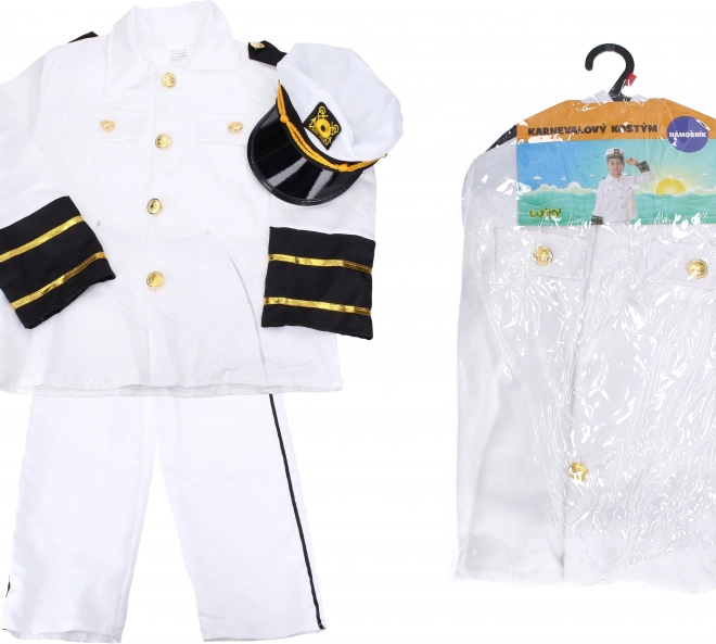 Set karneval - mornar M 110-120 cm