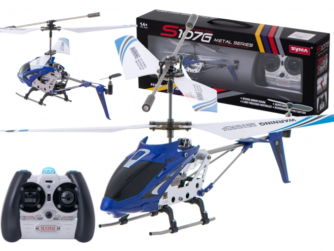 Ferngesteuerter RC-Helikopter Blau von SYMA – Blau