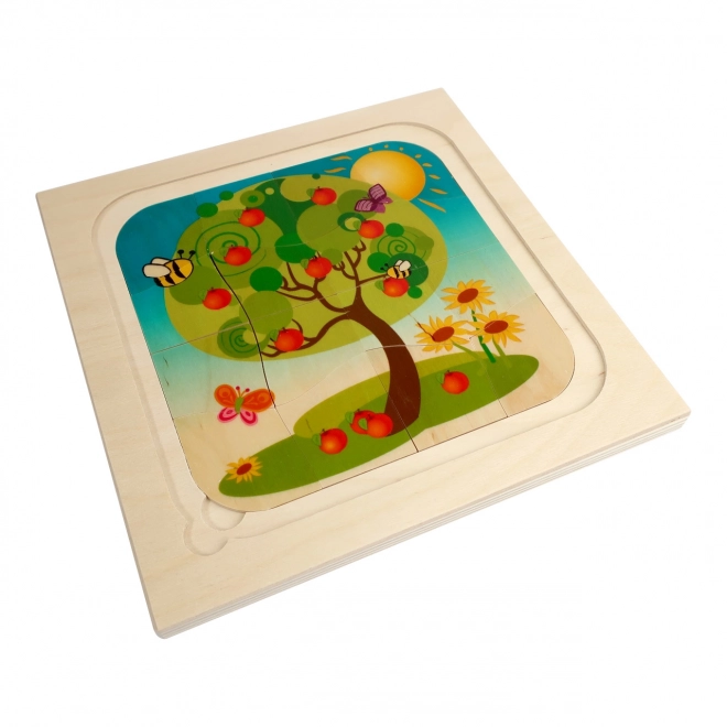 Wooden Puzzle Seasons