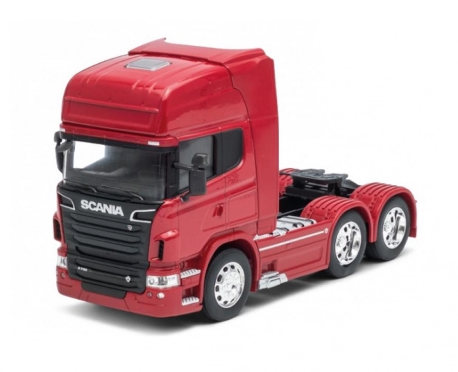 Red Scania V8 R730 Truck Model 1:32