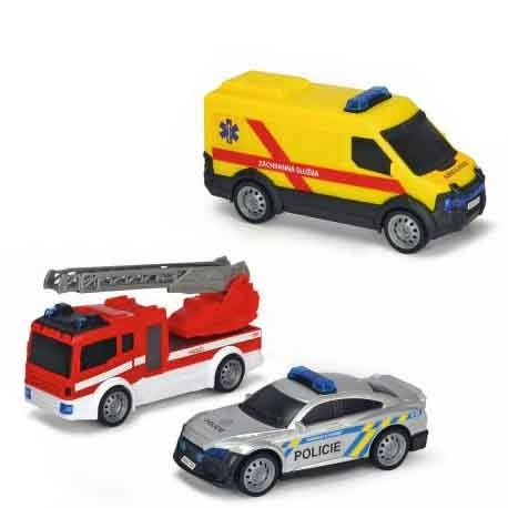 SOS Rescue Vehicle Set - 3 Pieces