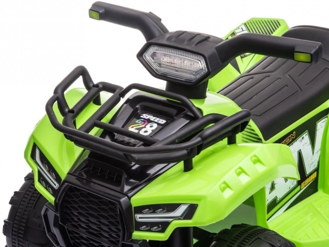 Electric Green Quad Bike for Kids