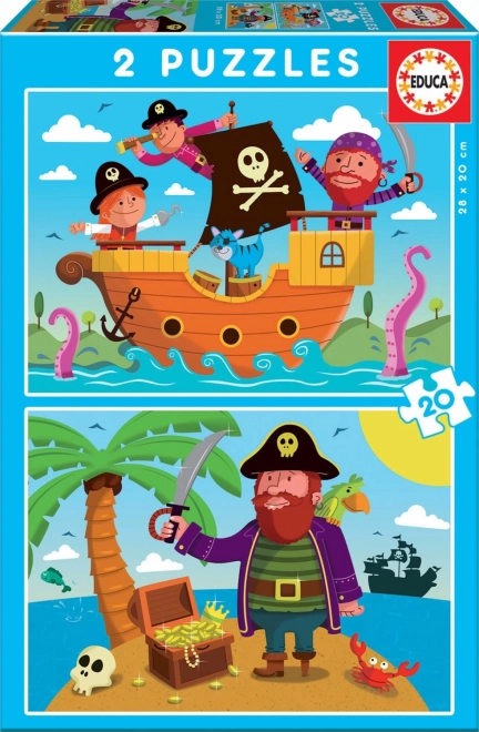 Educa Pirates Puzzle Set