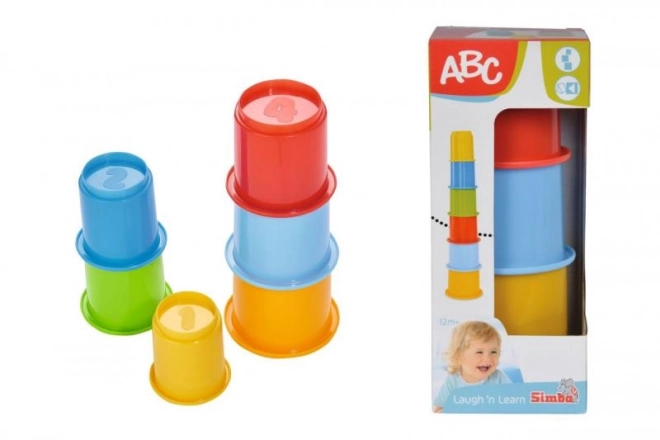 Colorful Stacking Cups